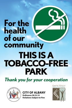 Albany rings in the new year with tobacco-free parks!